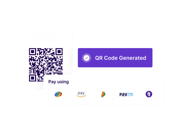 Dynamic QR payment illustration